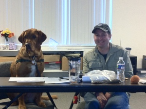 Nick and Rusty Enjoying the Bergin University Master's Class 
